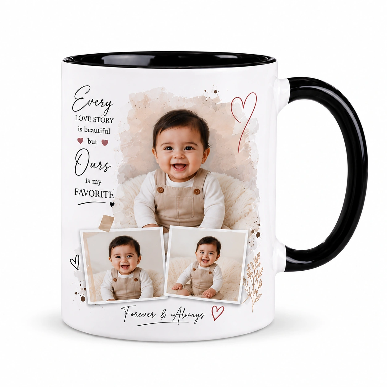 Cute Baby Photo Mug